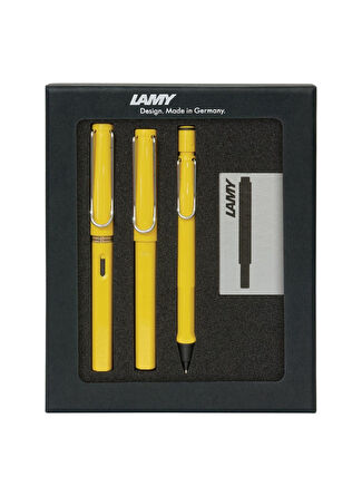 Lamy Safari 3'lü Kalem Seti Drv Şeffaf K Sarı