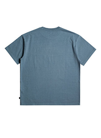 Quiksilver Bisiklet Yaka Mavi Erkek T-Shirt EQYZT07268 ORBIT M TEES