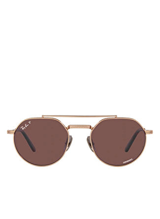 Ray-Ban Jack II Titanium RB8265 Oval Pembe Unisex Polarize Güneş Gözlüğü