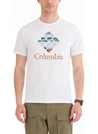 Мужская футболка Columbia O Yaka Normal Kalip Baskili 9120350100_CS0242