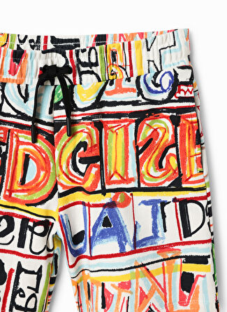 Desigual Normal Bel Normal Çok Renkli Erkek Çocuk Şort 23SBPK03