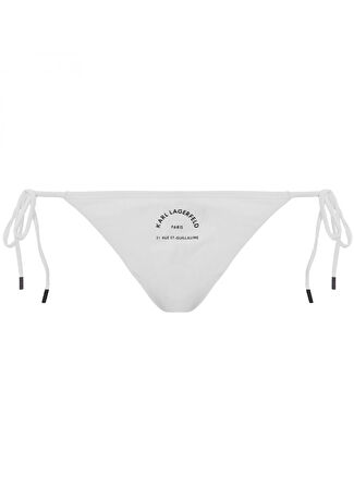 KARL LAGERFELD Beyaz Kadın Bikini Alt 230W2216