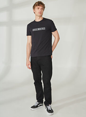 Bikkembergs Siyah Erkek T-Shirt C 4 101 2S