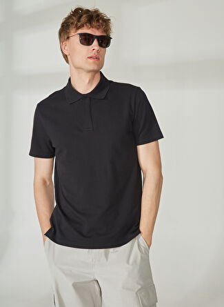 Bikkembergs Siyah Erkek Polo T-Shirt C 8 097 80