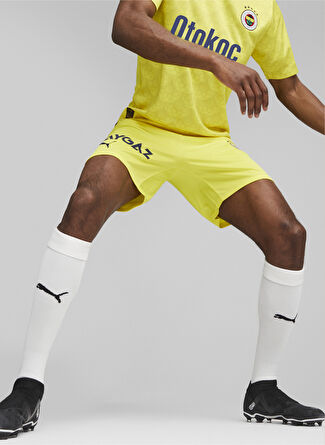 Мужские шорты Puma Fenerbahçe Sari Futbol Şortu 77202004 FSK Shorts Replica Blazing для футбола