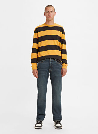 Levis Mavi Erkek Straight Fit Denim Pantolon A7735-0000_501 ORIGINAL LOCAL TR BL