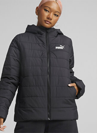 Puma Siyah Kadın Fermuarlı Mont ESS Padded Jacket