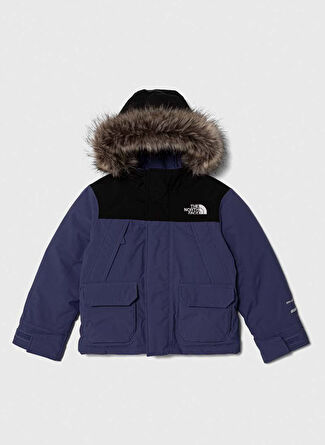 The North Face Mavi Erkek Çocuk Fermuarlı Uzun Kollu Mont NF0A82XWI0D1 B MCMURDO PARKA