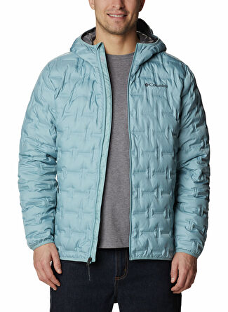 Мужская куртка Columbia 1875892460_WO0954 Açik Kapüşon Yaka Normal Kalip Çizgili