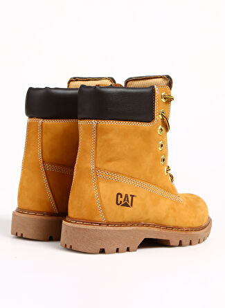 Caterpillar Hardal Kadın Nubuk Bot CLOVIS