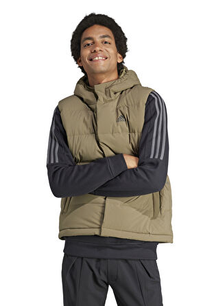 Мужская куртка adidas Koyu Kapüşon Yaka Terrex IK3189 HELIONIC VEST OLISTR