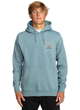 Billabong EBYSF00128 Arch Dreamy Place Po Mavi Erkek Kapüşon Yaka Normal Kalıp Sweatshirt