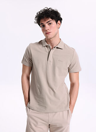 Jeep Taş Erkek %100 Pamuk Polo T-Shirt C4SM-TST4528