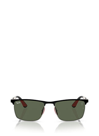 Ray-Ban RB3726M Dikdörtgen Siyah Unisex Güneş Gözlüğü