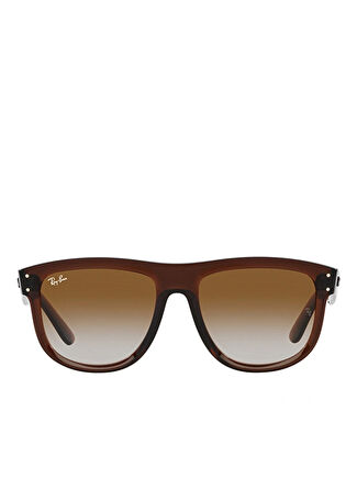 Ray-Ban Boyfriend Reverse RBR0501S Köşeli Kahve Unisex Güneş Gözlüğü