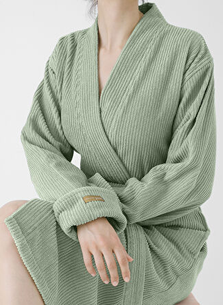 Cotton Mania Mint Unisex Bornoz PANA ROBE 303 1