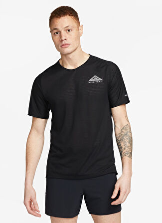 Мужская футболка Nike Bisiklet Yaka DV9305-010-M NK DF SOLAR CHASE SS T