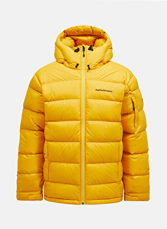 Peak Performance Sarı Erkek Kapüşon Yaka Mont G79634030_M Frost Down