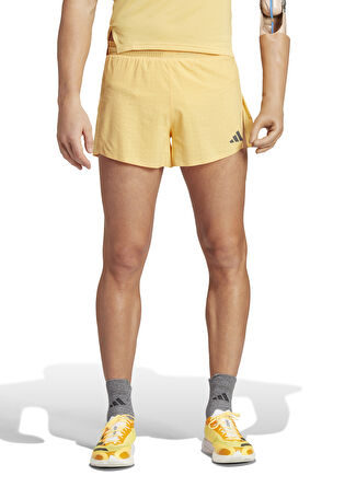Мужские шорты adidas IM9834 ADIZERO Turuncu Normal Kalip для бега