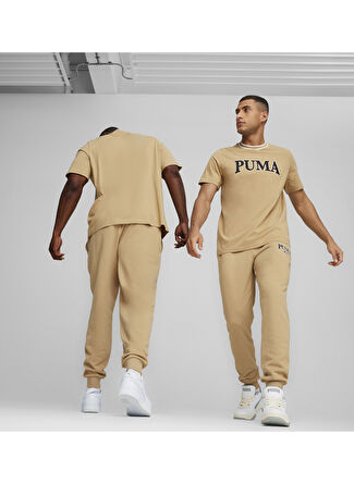 Мужская футболка Puma 67896783 SQUAD Graphic Tee Ten Bisiklet Yaka Regular Fit