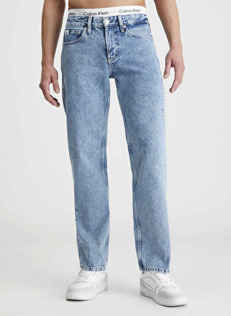 Regular Straight Düşük Bel Erkek Denim Pantolon J30J3245511AA