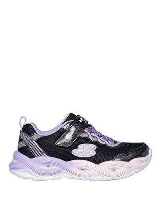 Skechers Siyah Kız Çocuk Yürüyüş Ayakkabısı 303717L BKMT-Twisty Glow