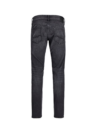 Jack & Jones Düşük Bel Slim Fit Siyah Erkek Denim Pantolon 12257387