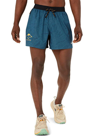 Мужские шорты Asics 2011C988-400FUJITRAIL ALL OVER PRIN Regular Fit Baskili