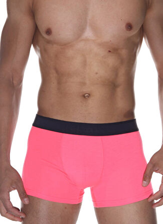 Darkzone Erkek Neon Pembe Boxer DZN2037