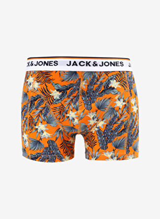 Jack & Jones Turuncu Erkek Boxer 12262248_JACTROPICAL TRUNK TRY