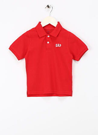 Gap Düz Kırmızı Erkek Polo T-Shirt 572587