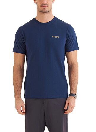 Мужская футболка Columbia O Yaka Normal Kalip Baskili