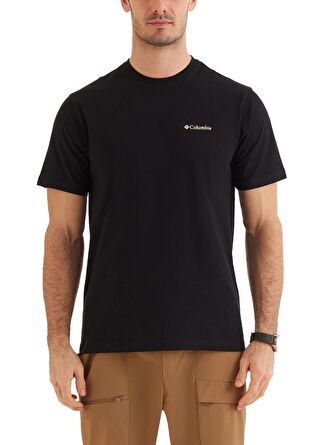 Мужская футболка Columbia O Yaka Normal Kalip Baskili