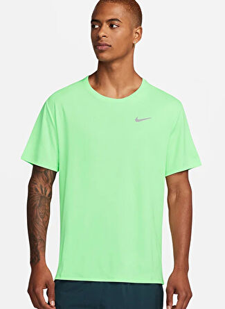 Мужская футболка Nike Yuvarlak Yaka Normal Kalip DV9315-376 M NK DF UV MILER SS