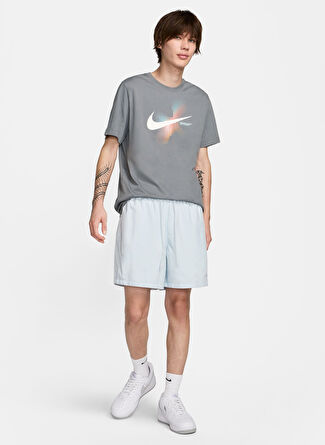 Мужская футболка Nike Yuvarlak Yaka Normal Kalip FQ7998-084 M NSW TEE 6MO SWOOSH