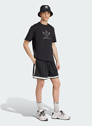 Мужская футболка adidas IZ2511 CAMO LIL TREFOI Yuvarlak Yaka Normal Kalip