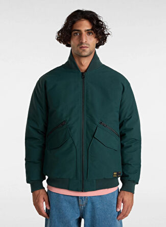 Мужская куртка Vans Normal Düz VN000HNE2LN1-Clifton Down Bomber