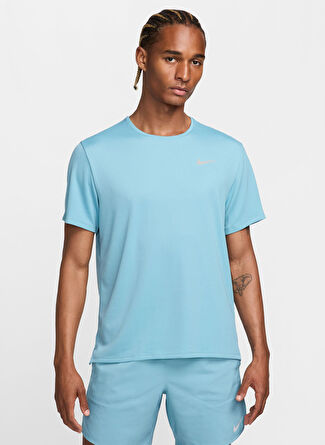 Мужская футболка Nike Regular Fit Düz DV9315-464 M NK DF UV MILER SS