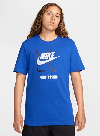 Мужская футболка Nike Regular Fit Baskili FZ5375-480 M NSW TEE 6 MO FUTURA