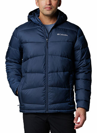 Мужская куртка Columbia 2086911464_WM6004 Dik Yaka Normal Kalip