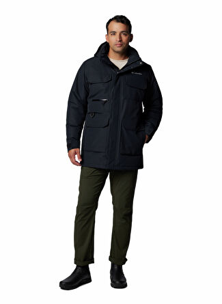 Мужская парка Columbia 2088041010_WM5169 Kapüşon Yaka Normal Kalip Parka