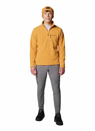 Мужские  Columbia 1553511861_XM6410 Turuncu Dik Yaka Normal Kalip Polar Sweatshirt для бега