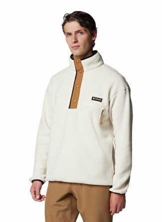 Мужские  Columbia 2090891191_AM5780 Dik Yaka Normal Kalip Polar Sweatshirt
