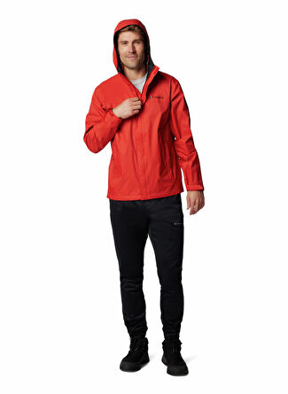 Мужской дождевик Columbia 1533891698_RM2433 Kapüşon Yaka Normal Kalip Yağmurluk