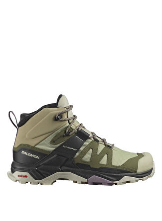 Женские кроссовки Salomon L47455000X ULTRA 4 MID GTX W Haki для походов