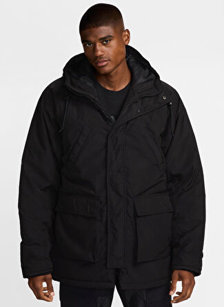 Мужская куртка Nike Normal Düz FZ0869-010 M NK CLUB TF PARKA