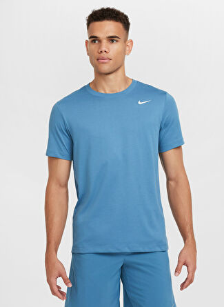 Мужская футболка Nike Normal Düz AR6029-429 M NK DF TEE DFC CREW SOL