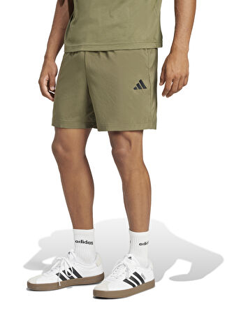 Мужские шорты adidas JF1113 M SL CHELSEA Haki Lastikli Bel Regular Fit