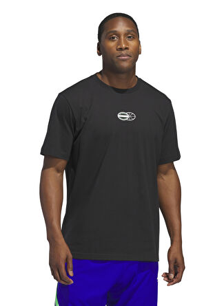 Мужская футболка Adidas Loose Fit Baskili JI7107 SUM NOVELTY T 1