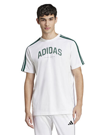 Мужская футболка Adidas Regular Fit Düz JJ3868 M C COLLEG TEE